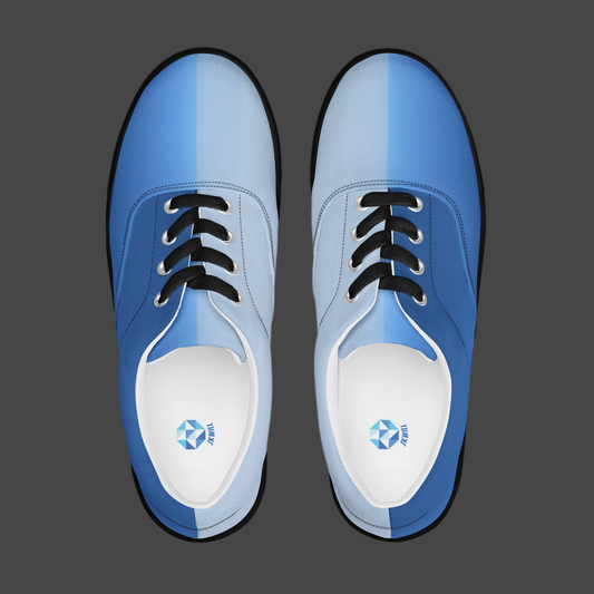 JKWILL Light/Dark Blue Low Top Shoes