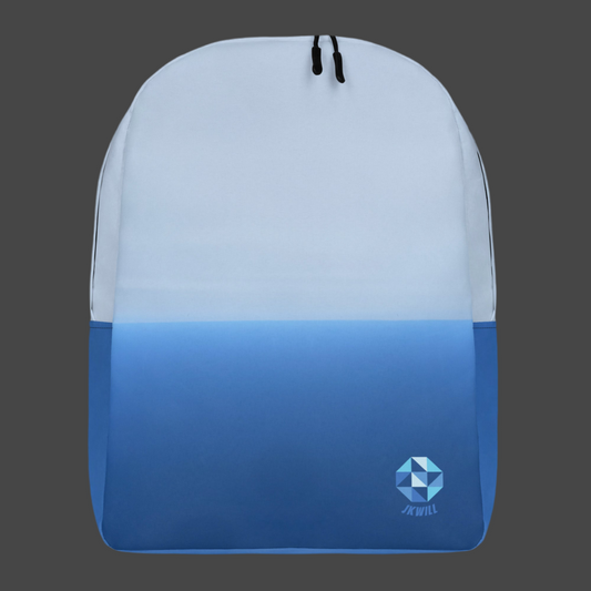 JKWILL Light/Dark Blue Backpack
