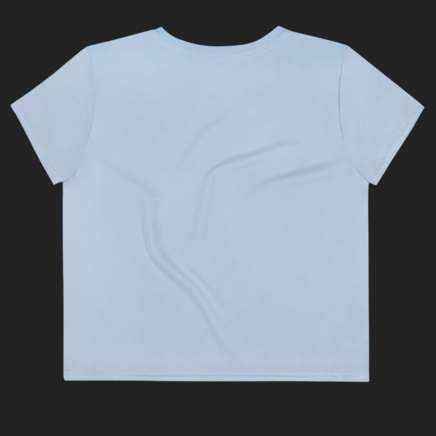 JKWILL Light Blue Crop Top