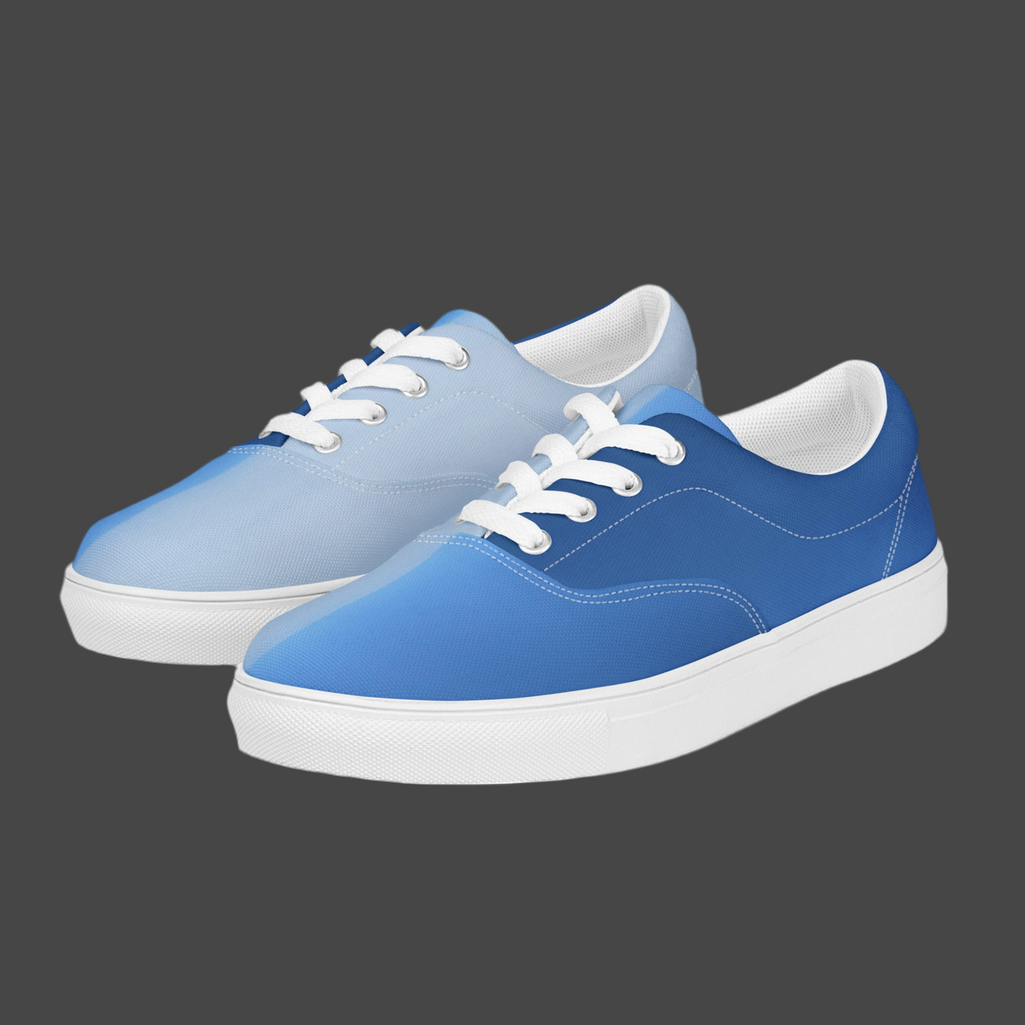 JKWILL Light/Dark Blue Low Top Shoes
