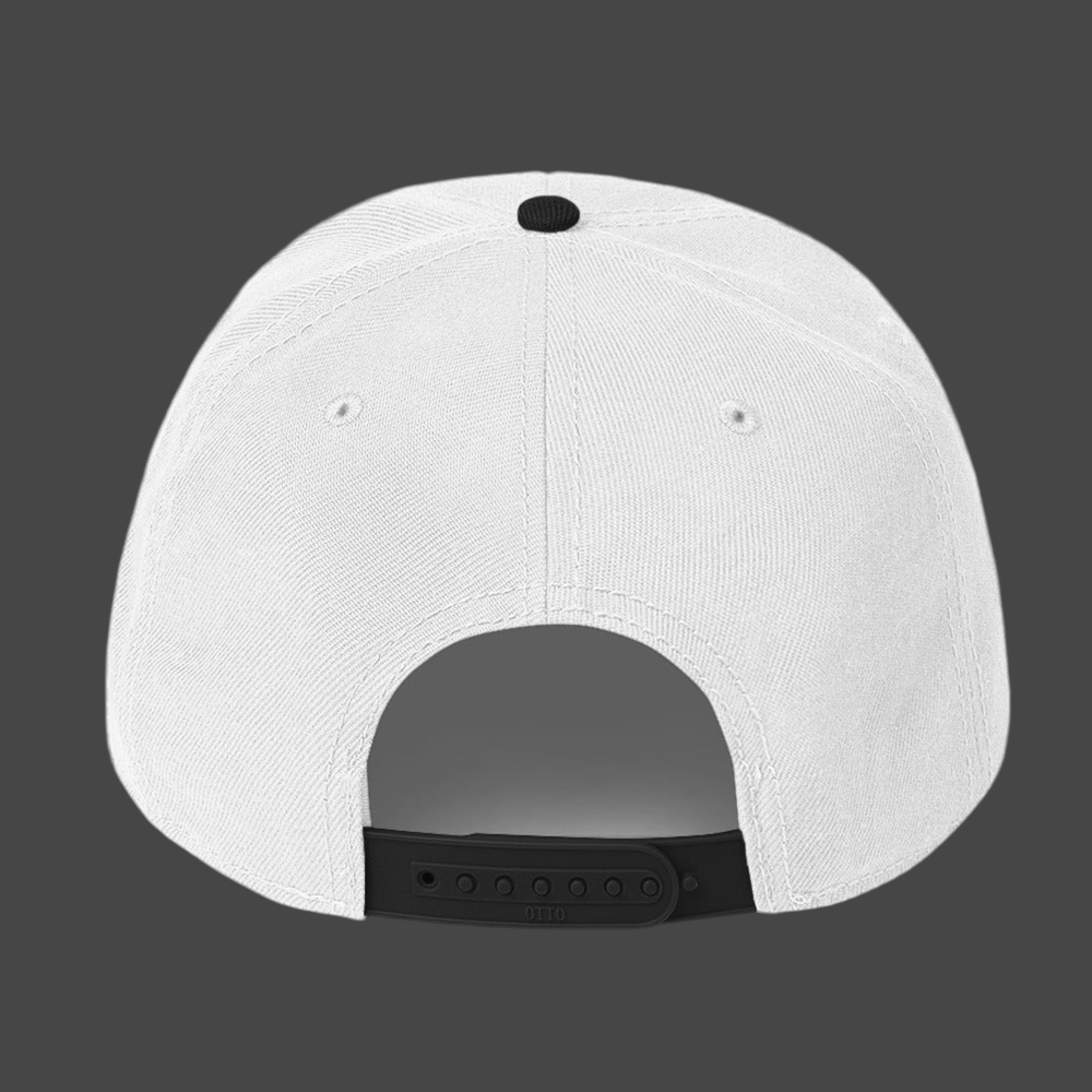 JKWILL 6- Panel Flat Rim Snapback