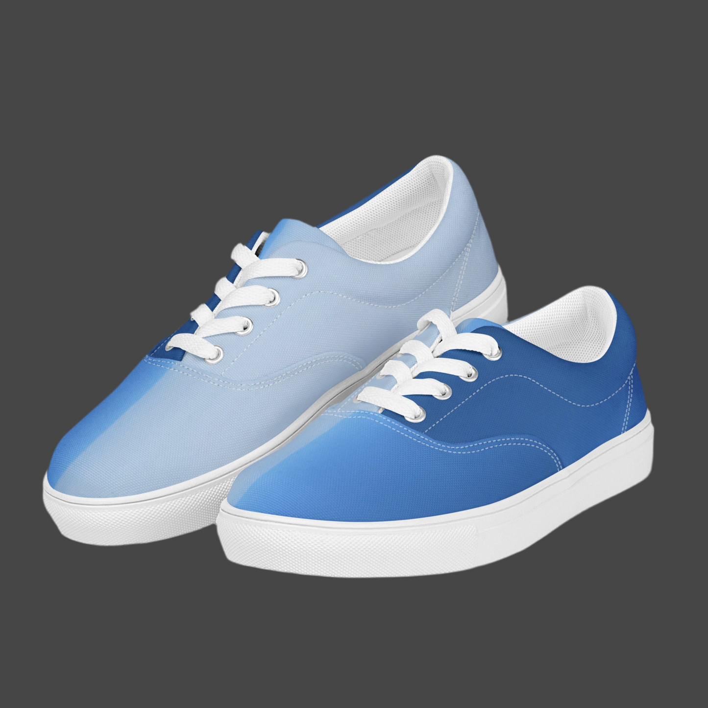 JKWILL Light/Dark Blue Low Top Shoes