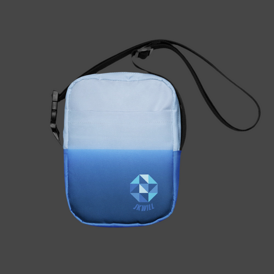JKWILL Light/Dark Blue Cross Body Bag