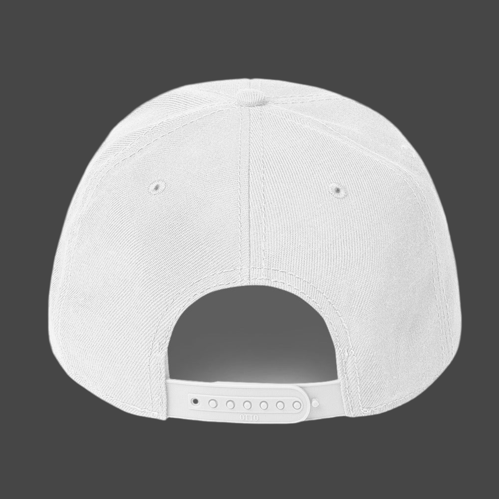 JKWILL 6- Panel Flat Rim Snapback