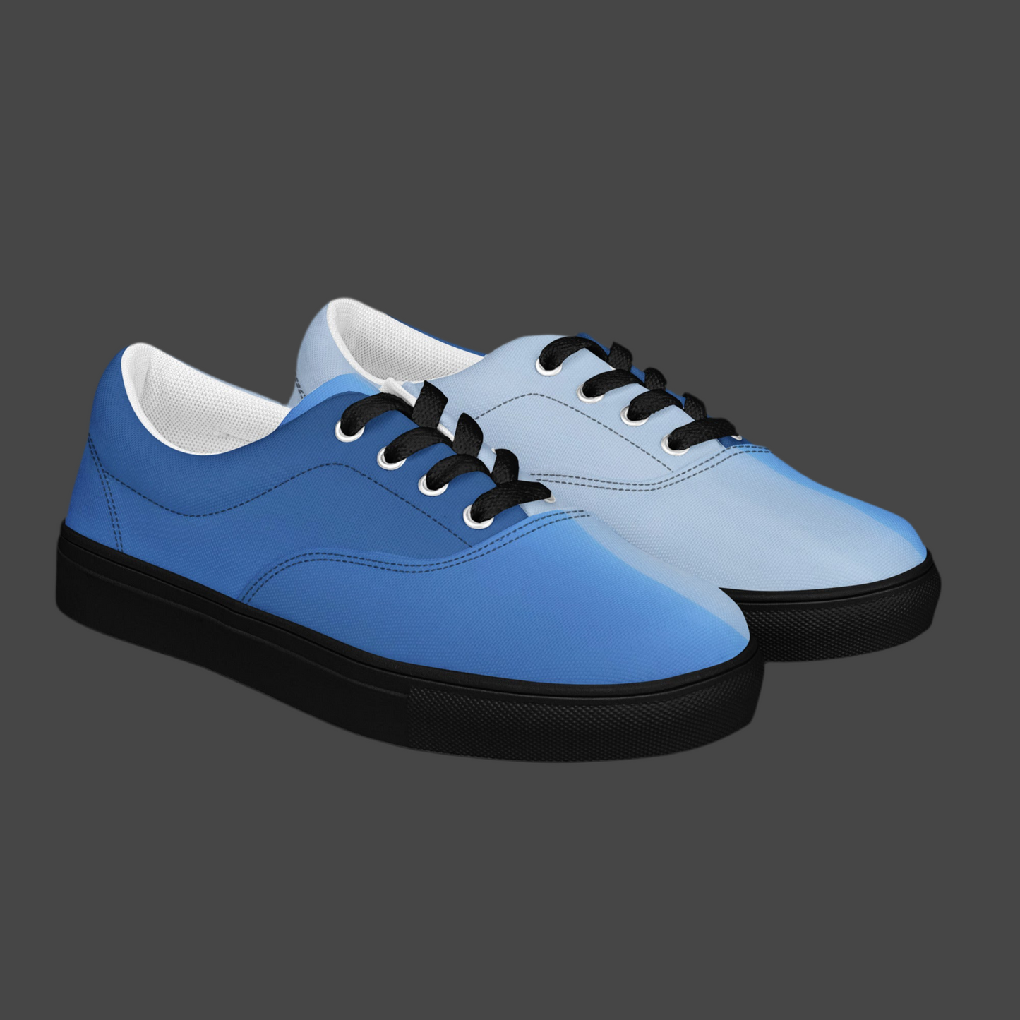 JKWILL Light/Dark Blue Low Top Shoes